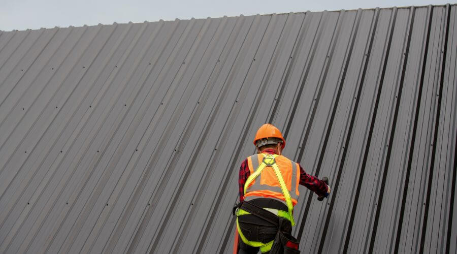 Professional metal roof installation services in Coulters, PA